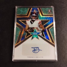 #2/5 Tommy DeVito Rookie Auto 2023 Wild Card Mania Giants Illinois Autograph