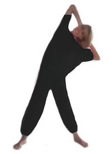 TUTA EFFETTO SAUNA -Nero, Tg.3- Azione Dimagrante, Favorisce la Sudorazione