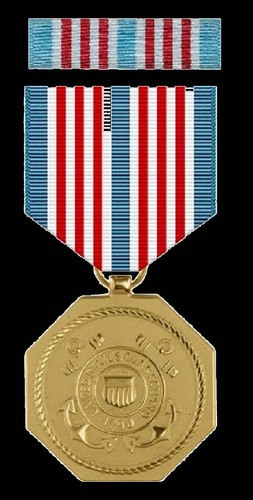 MEDALLA DE LA GUARDIA COSTERA DE ESTADOS UNIDOS POR CINTA DE HEROÍSMO MINI USCG VETERANO WOW - Imagen 3 de 21
