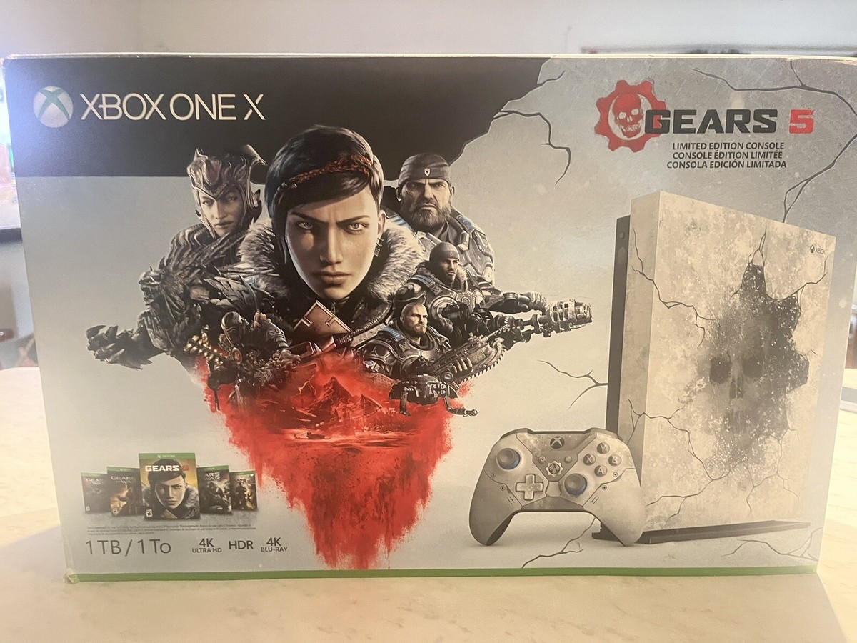 Microsoft Xbox One X 1TB Gears 5 Limited Edition Console Bundle