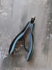 vintage Lindstrom tapered ultra flush cutters wire jewelry 8148 Sweden CHIPPED