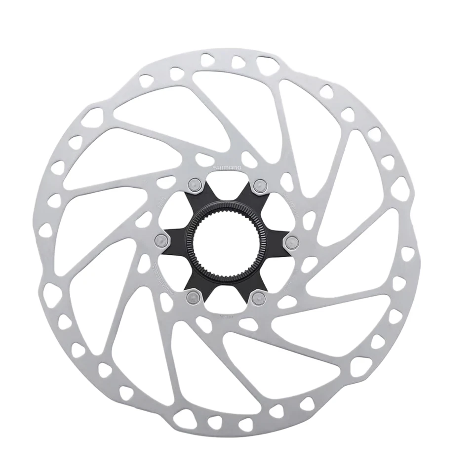 Shimano 203mm Disco de Freno SM-RT64-L Center Lock Con Magnet-Lockring Bicicleta - Imagen 3 de 3