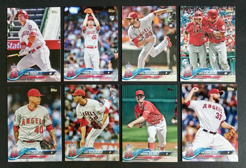 2018 Topps #700 ~ SHOHEI OHTANI RC with ANGELS 25 Card Team Set - Picture 4 of 8