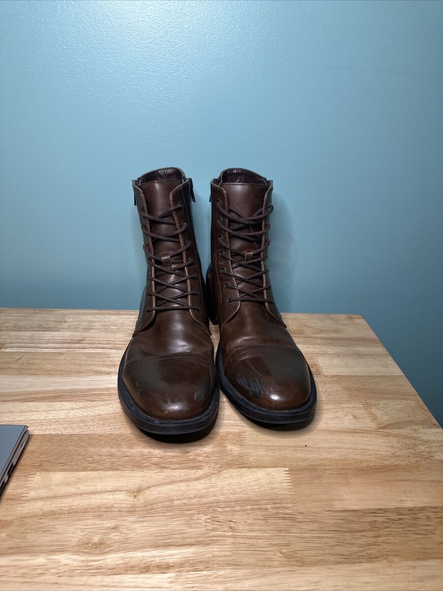 Kenneth cole reaction men's pure leather boots cheap