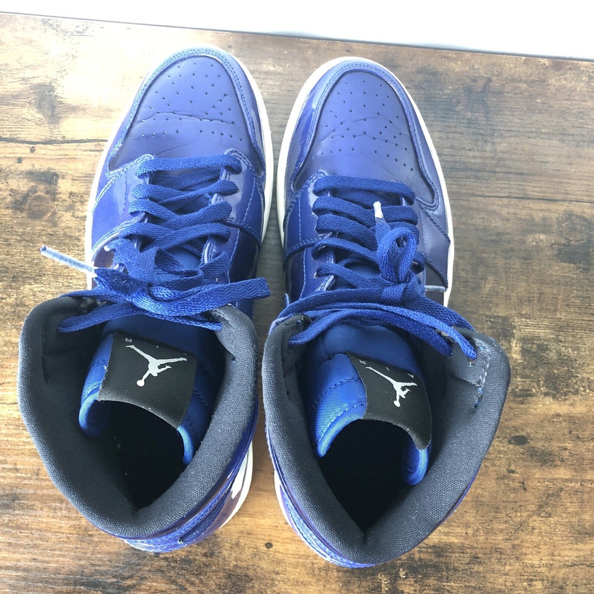 Nike Air Jordan Mid SE852542-400 Deep Royal Blue without box Nike Air Jordan 1 Mid SE Deep Royal Blue 852542-400 US Sz  main image 2