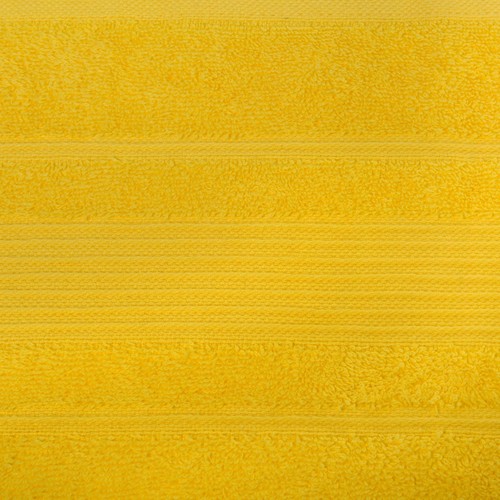 NUEVO JUEGO DE TOALLAS 8 PIEZAS DE ALGODÓN TURCO PURO COLOR AMARILLO ULTRA SUPER SUAVE LUJO - Imagen 6 de 8