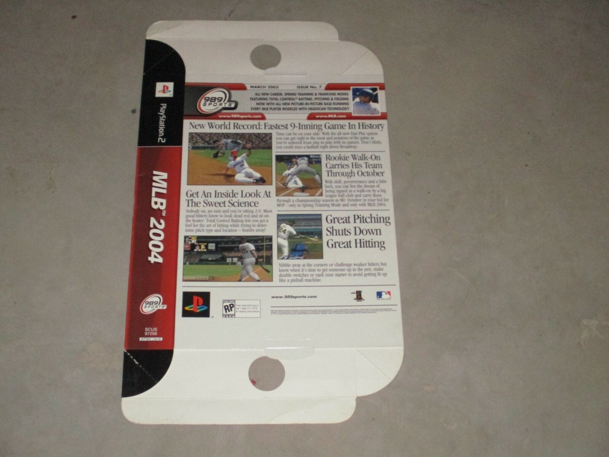 家庭用ゲームソフト MLB2004 [PlayStation2] PlayStation2 : MLB 2004 VideoGames 711719725626| eBay