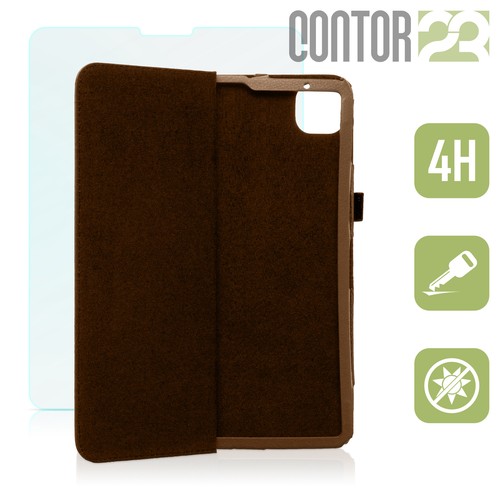 Schutzhülle, Tasche mit matte Folie in BRAUN für 11.0" Apple iPad Pro (2020) - Bild 1 von 11