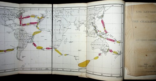 1876 Log Letters from Challenger Lord Campbell Ship Oceanography Victorian HB - Picture 4 of 12