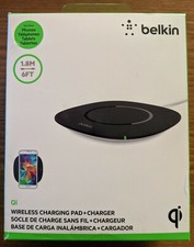 Belkin Qi WIreless Charging Pad + Charger (Model #F8M741TT) - Black