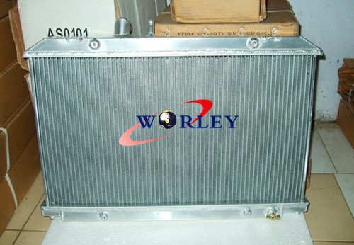 Aluminum Radiator+Fans For Mazda RX-8 RX8 1.3L SE17 Coupe 2003-2012 MT - Picture 6 of 7
