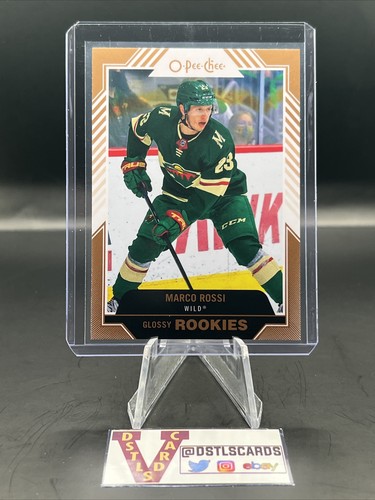 22/23 UD Series 1 - MARCO ROSSI GLOSSY ROOKIE BRONZE #R-10 Minnesota Wild - Foto 1 di 3