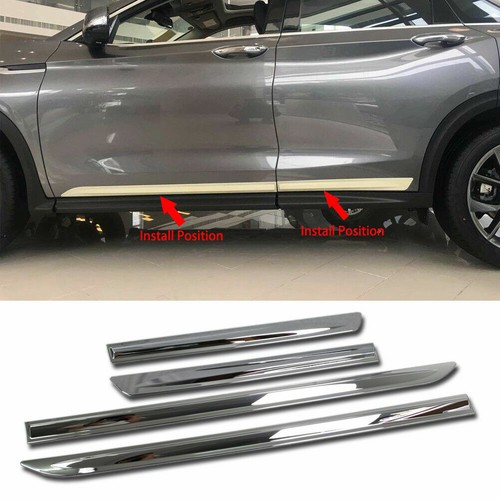 Chrome Car Body Side Door Molding Cover Trim Fit for Infiniti New QX50