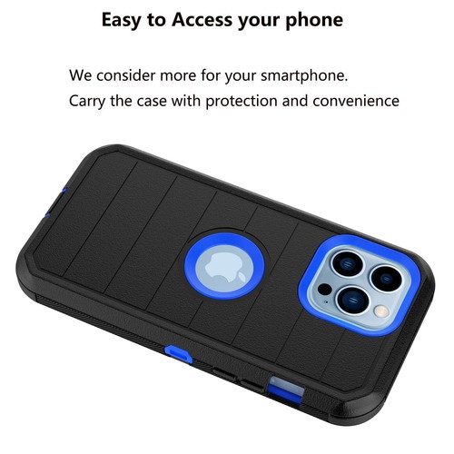 For iPhone 14 Pro Max/14 Pro/14 Plus Phone Case Fits Otterbox Defender Cover - Picture 54 of 56