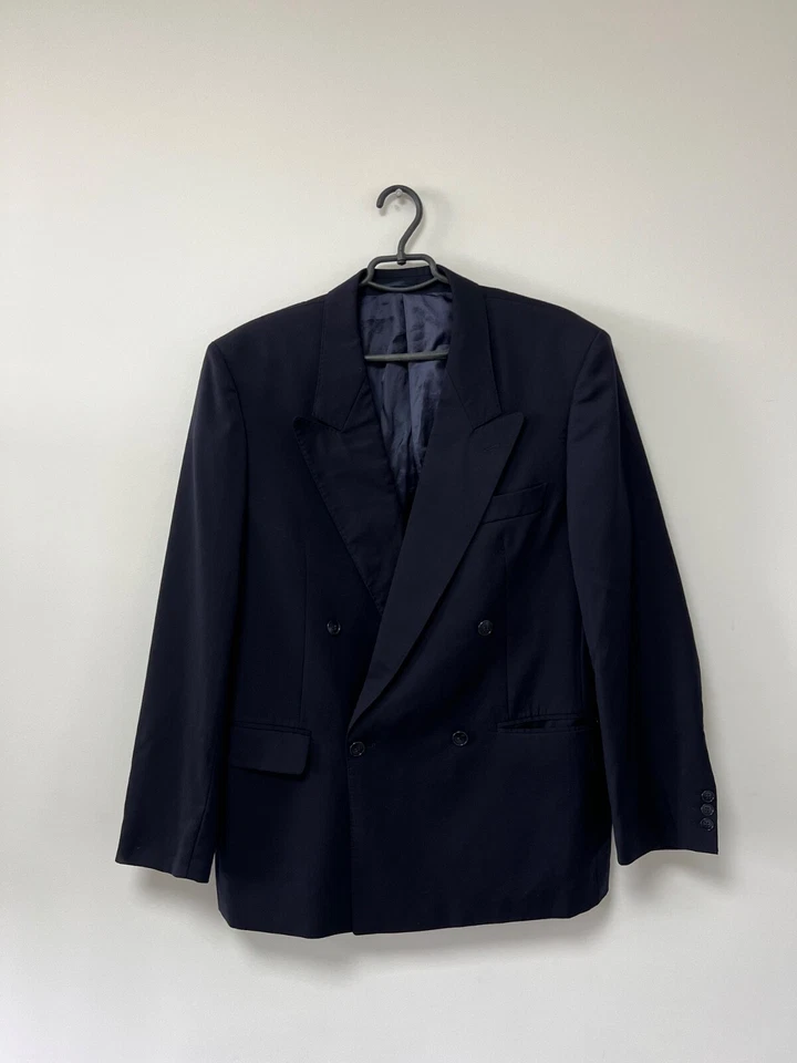 Винтажный Bally Blazer бутик сделано в Италии Cerruti 100% вискоза подлинный размер 46 - Изображение 4 из 4