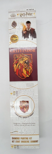Camelot Dots Diamond Art Kit 12,6"X12,6"-Harry Potter - Alumni di Grifondoro - Foto 2 di 7