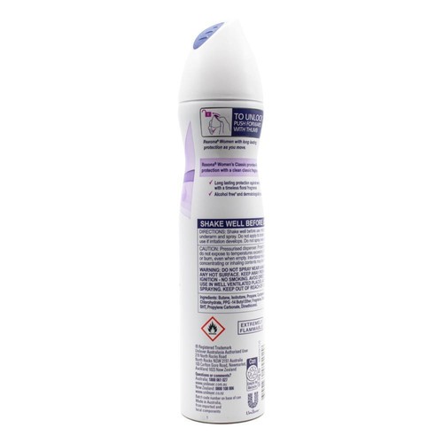 6x Rexona 150G Deodorant Women Classic Antiperspirant 48h Protection Bodyspray - Picture 4 of 4