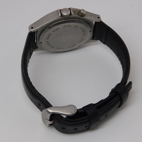Genuine Leather Quartz Analog Men's Watch New Battery - Picture 9 of 10