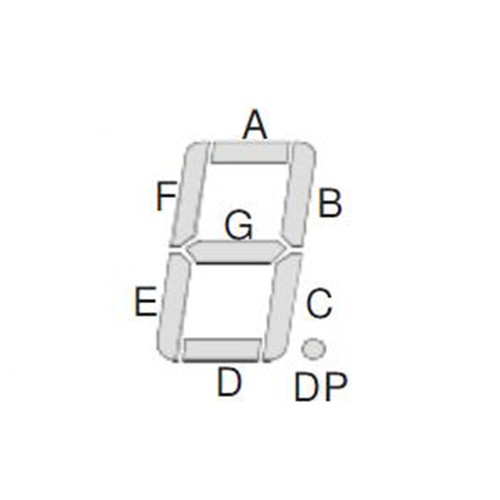 1pc~~ 0.36" White LED 0.36 inch 4 Digit 7 Segment Display Common Anode / Cathode - Picture 3 of 7