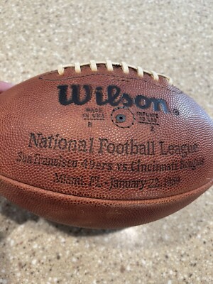 Wilson スーパーボウルXXV 記念ボール super-bowl-xxv-wilson-official