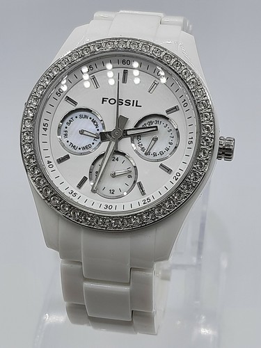 Fossil ES1967 ladies watch white 