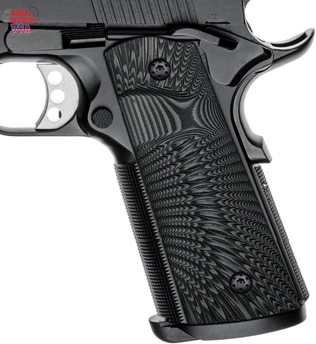 1911 G10 Grips, Black Screws Included, Full Size (Government/Commander), Magwell - Picture 10 of 12