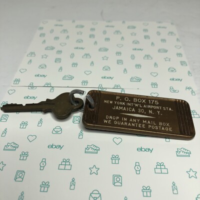 VTG NEW YORK CITY INT.N.L  Airport STA #428 KEY Taylor Lock Co PHIL. PA (102 AB)
