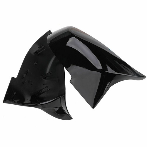Paar Glänzend Spiegelkappen Gehäuse Schwarz Für BMW F20 F21 F22 F30 F31 F32 F33 - Bild 7 von 13