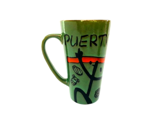 Puerto Rico Ceramic Coqui Taino Coffee Mugs Cup 12oz or 16oz Fine Souvenirs New - Picture 24 of 24