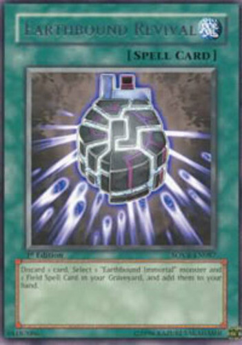 YUGIOH - Earthbound Revival - SOVR-EN087 - Rare - 1st Edition - NM - FLAT RATE S - Picture 1 of 1