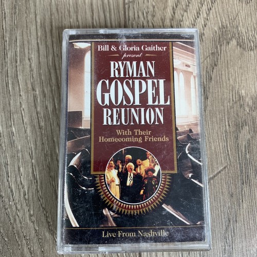 Ryman Gospel Reunion by Bill & Gloria Gaither (Gospel) Cassette, Live Nashville - Foto 1 di 11