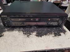READ Sony RCD-W500C 5 1 CD Player Changer/Recorder EJECT ISSUES PARTS/REPAIR