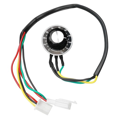 Interruptor de velocidad perilla de control de velocidad para movilidad scooter moto eléctrica triciclo - Imagen 4 de 13