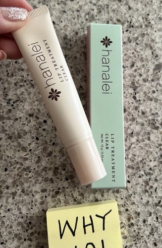 Hanalei Lip Treatment CLEAR .53oz/15g FULL SZ NEW BOX SEALED RET$ 20 - Picture 2 of 12