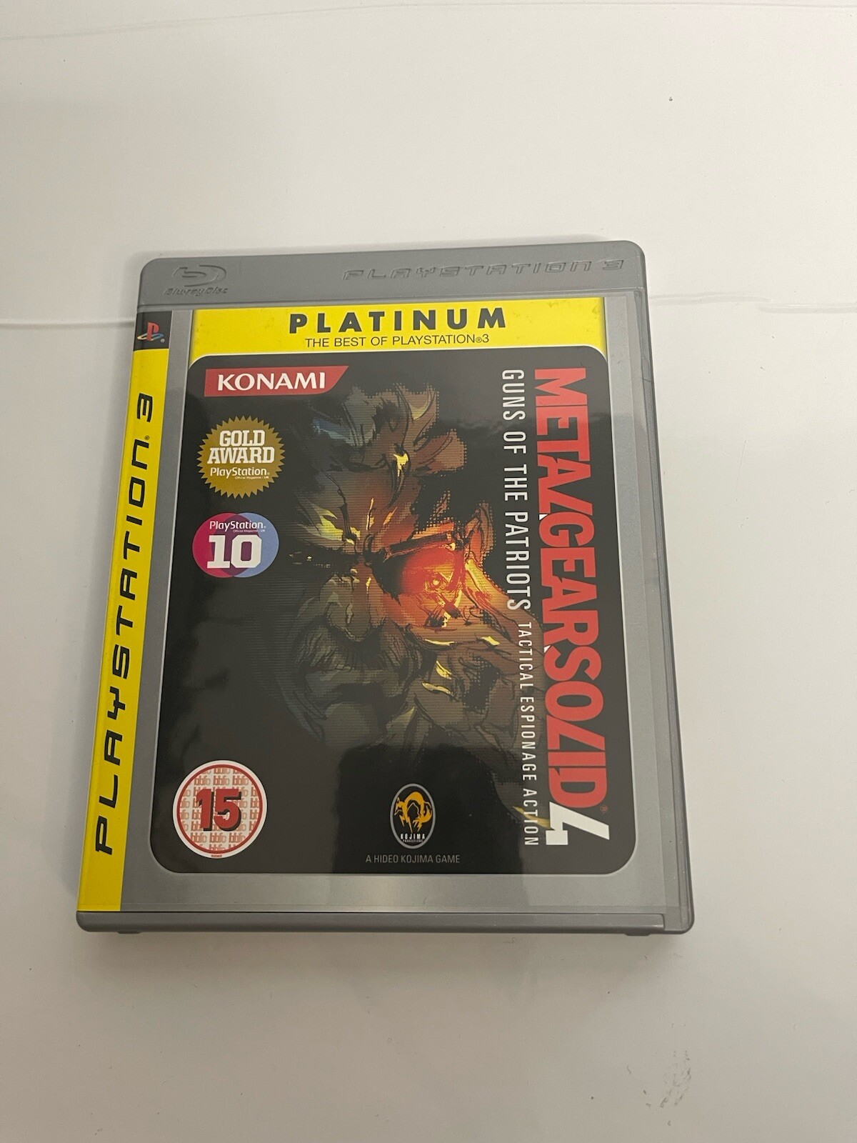 Metal Gear Solid 4: Guns of the Patriots – PS3 – (Sony PlayStation 3, 2008) ⭐️