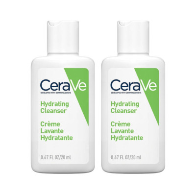 2x CeraVe Hydrating Cleanser For Normal to Dry Skin 236mL