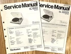 Technics SL-B202, B202A: Turntable Record Player:  Service & Repair Manual.