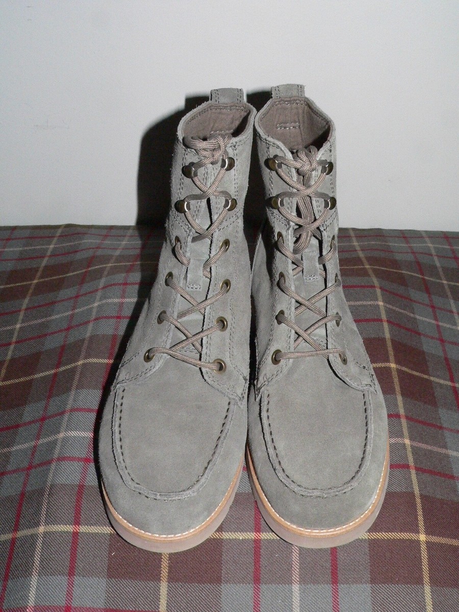 Koolaburra by UGG Neston Grey Suede Lace Up Boot, 1105989  display picture 1