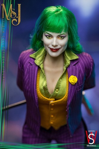 SWTOYS FS047 1/6 Joker Clown Harley 12" Female Action Figure Model Toy - Picture 16 of 18
