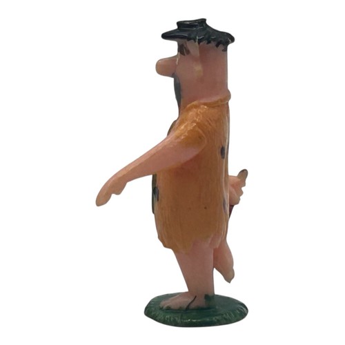 Marx TV Tinykins Fred Flintstone Plastic Figure Hanna Barbera Cartoon Character - Picture 2 of 6