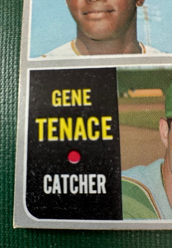 1970 Topps Vida Blue/Gene Tenace Athletics Rookie Stars - Picture 5 of 6