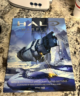Halo Warfleet by 343 Industries (2017, Hardcover) With Dust Jacket NEW