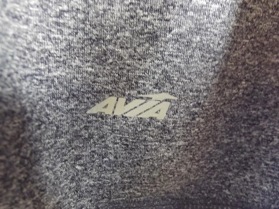 Top Avia para mujer ropa deportiva activa - grande - agujeros para pulgar azul jaspeado Foto 4 de 4