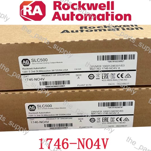 Modulo Uscita Analogica Allen-Bradley 1746-NO4V SLC 500 Nuovo Sigillato