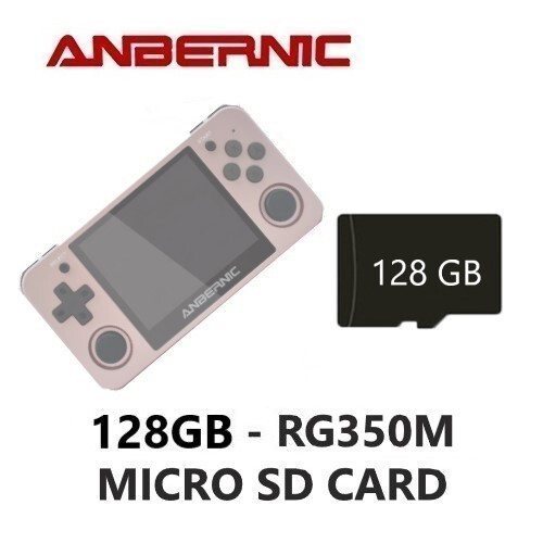 ANBERNIC RG350M 128GB MICRO SD / TF CARD REPLACE / UPGRADE eBay