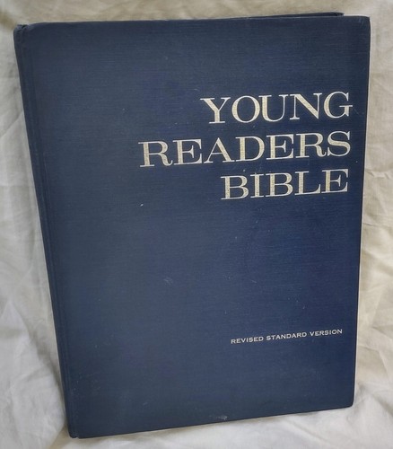 Vintage 1965 Young Readers Bible Revised Standard Version Hardcover Illustrated  - Imagen 1 de 24