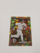 Matt Vierling 2024 Topps Chrome Sapphire Gold # 29/50 Detroit Tigers ZG