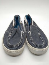 Garanimal Kids Shoes Size 8 Slip-ons Non-marking Soles A Denim Look S003