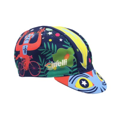 Cinelli Cycling Cap ''Jungle Zen'' Fahrradkappe - Official Cinelli Merchandise