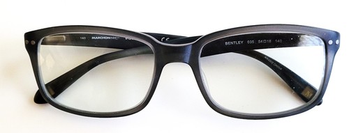 MARCHONYC DOWNTOWN BENTLEY 035 MONTATURA OCCHIALI 54-18-140 UNISEX GRIGIO CON CUSTODIA - Foto 2 di 8